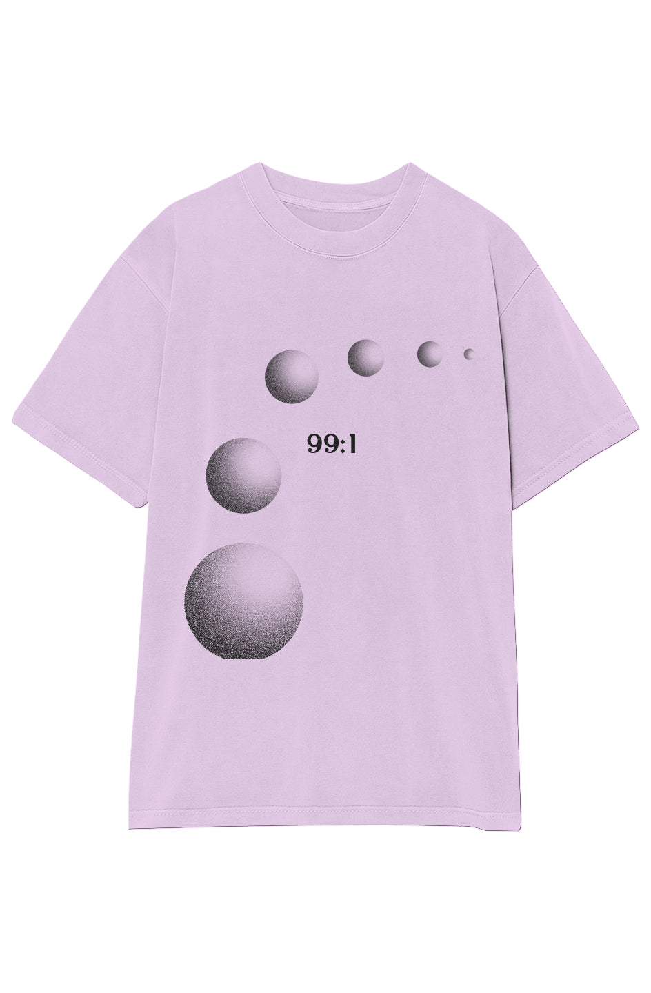 '99:1' ETHEREAL GARMENT-DYED CREWNECK T-SHIRT