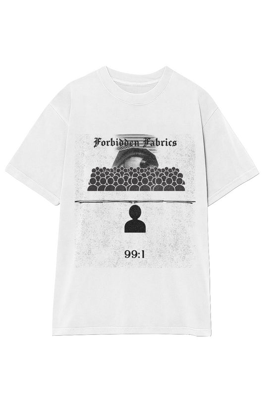 '99:1' GARMENT-DYED T-SHIRT