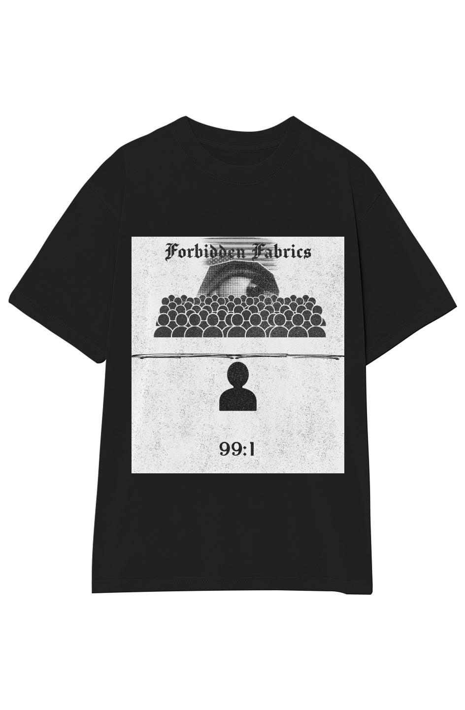 '99:1' GARMENT-DYED T-SHIRT
